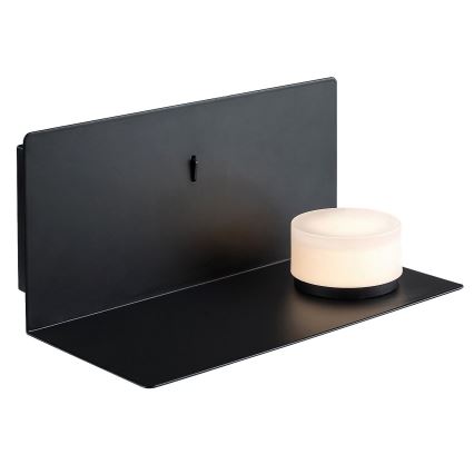 Rabalux - LED Φωτιστικό τοίχου με ράφι και USB portem LED/6W/230V 3000K