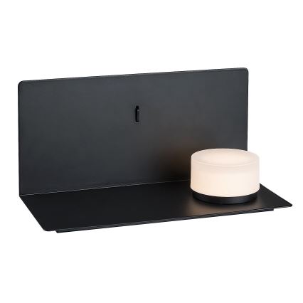 Rabalux - LED Φωτιστικό τοίχου με ράφι και USB portem LED/6W/230V 3000K