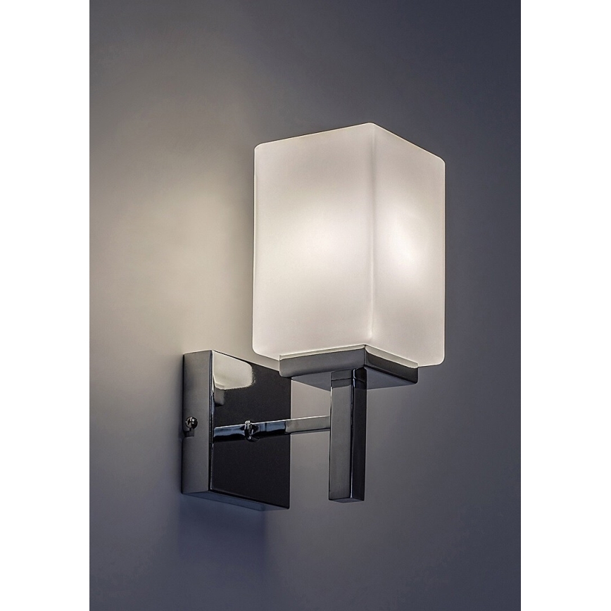 Rabalux - Επιτοίχιο φωτιστικό μπάνιου 1xE14/10W/230V IP44 γυαλιστερό χρώμιο