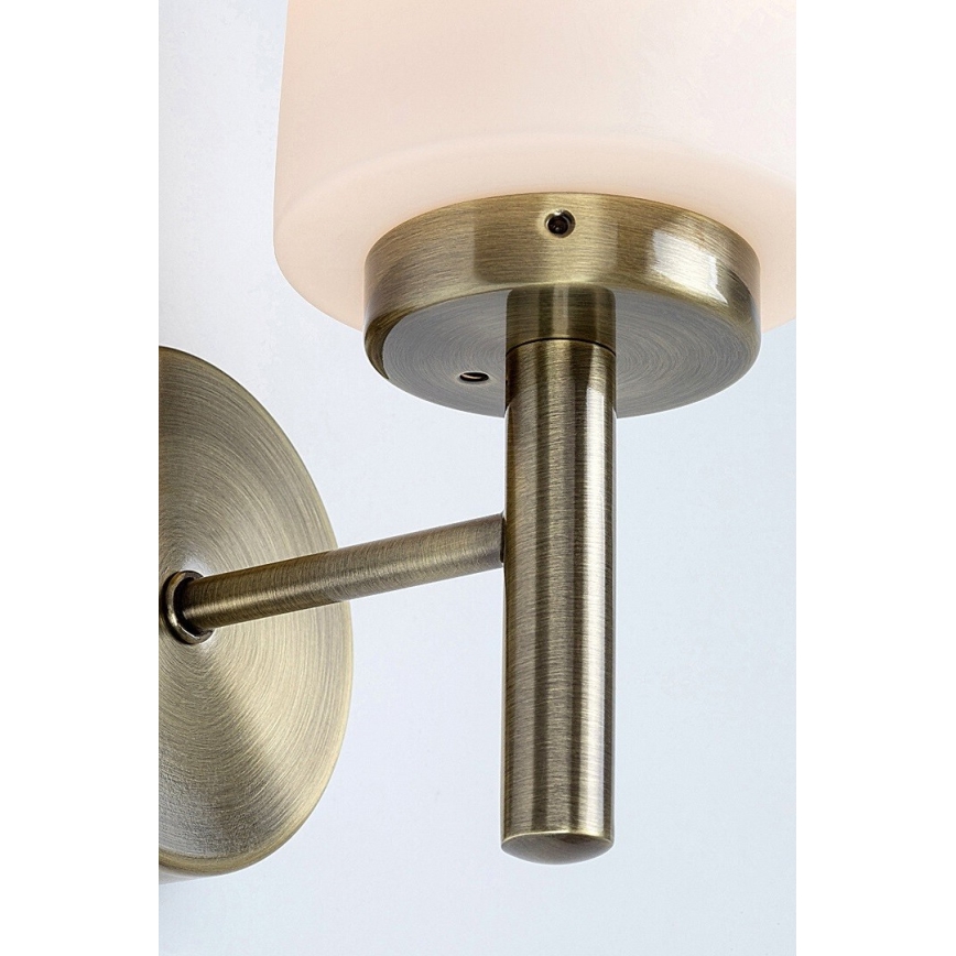 Rabalux - Επιτοίχιο φωτιστικό μπάνιου 1xE14/10W/230V IP44 μπρονζέ