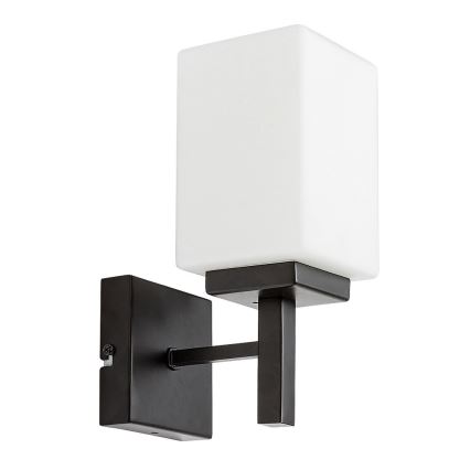 Rabalux - Επιτοίχιο φωτιστικό μπάνιου 1xE14/10W/230V IP44 μαύρο