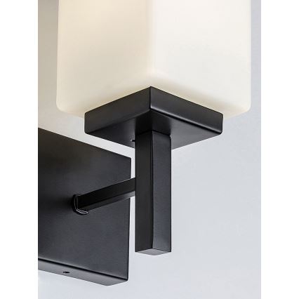 Rabalux - Επιτοίχιο φωτιστικό μπάνιου 1xE14/10W/230V IP44 μαύρο