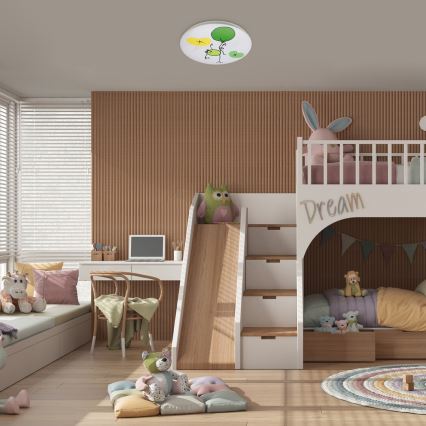 Rabalux - Παιδικό φωτιστικό οροφής LED/24W/230V 3000K, διάμ. 37,5 cm