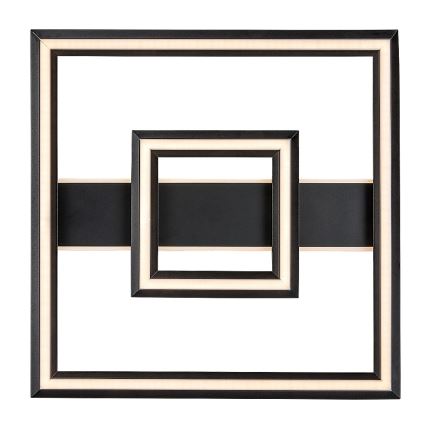 Rabalux - Φωτιστικό οροφής LED/48W/230V 3000K μαύρο 48,5x48,5 cm