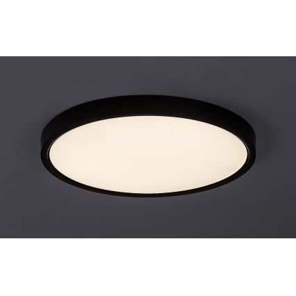 Rabalux - Φωτιστικό οροφής LED LED/24W/230V 4000K διάμετρος 30 cm μαύρο