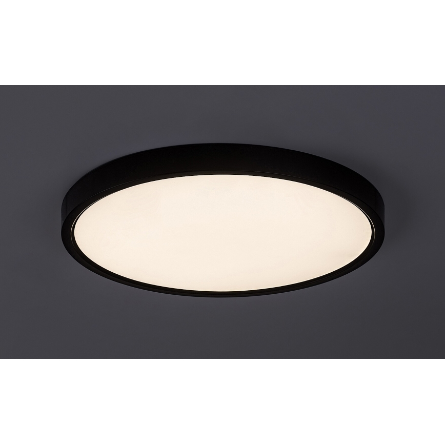 Rabalux - Φωτιστικό οροφής LED LED/24W/230V 4000K διάμετρος 30 cm μαύρο