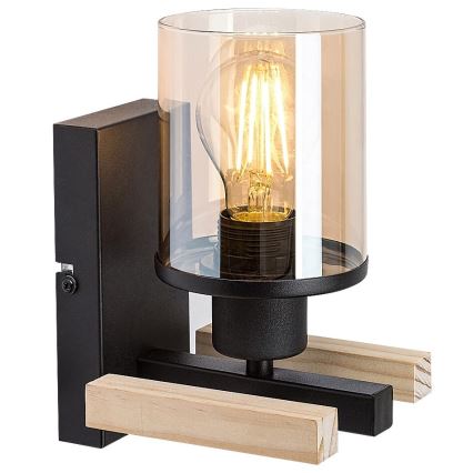 Rabalux - Επιτοίχιο φωτιστικό 1xE27/25W/230V πεύκο