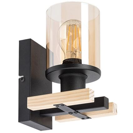 Rabalux - Επιτοίχιο φωτιστικό 1xE27/25W/230V πεύκο