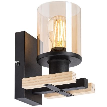 Rabalux - Επιτοίχιο φωτιστικό 1xE27/25W/230V πεύκο