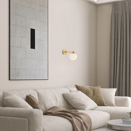 Rabalux - Φωτιστικό τοίχου 1xE27/35W/230V χρυσαφί