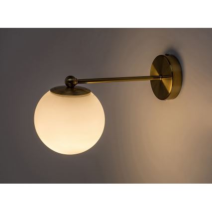 Rabalux - Φωτιστικό τοίχου 1xE27/35W/230V χρυσαφί