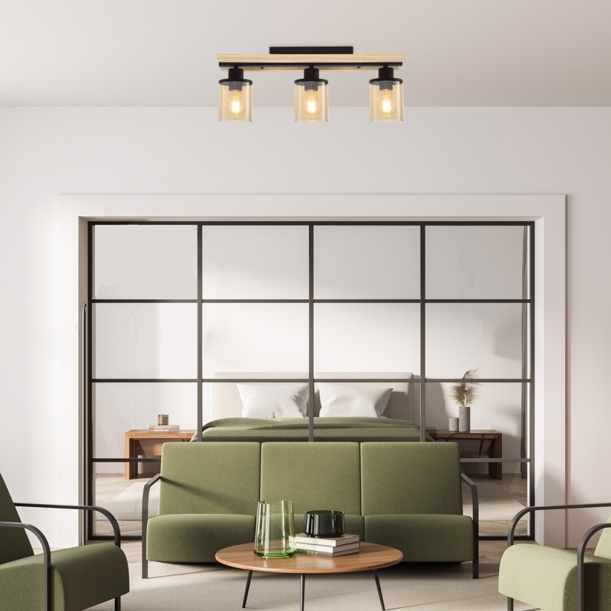 Rabalux - Επιτοίχιο φωτιστικό 3xE27/230V