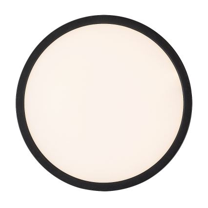 Rabalux - LED Οροφιαίο φωτιστικό LED/36W/230V 3000/4000/6000K διάμ. 40 εκ. μαύρο