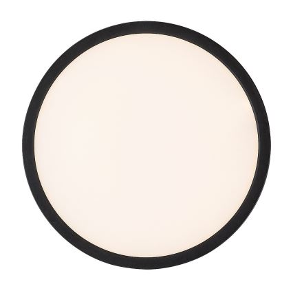 Rabalux - Φωτιστικό οροφής LED LED/36W/230V 3000/4000/6000K διάμετρος 50 cm μαύρο