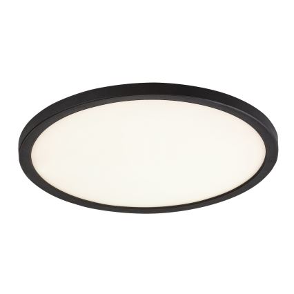 Rabalux - Φωτιστικό οροφής LED LED/36W/230V 3000/4000/6000K διάμετρος 50 cm μαύρο