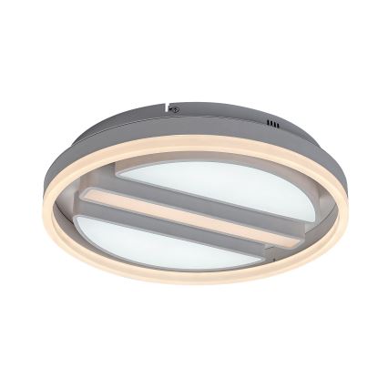 Rabalux - Ρυθμιζόμενο φωτιστικό οροφής LED/55W/230V, διάμ. 40 εκ. + τηλεχειριστήριο