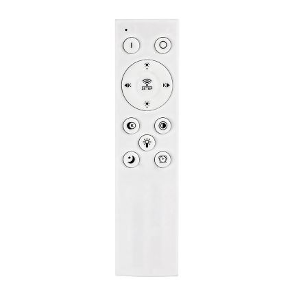 Rabalux - Ρυθμιζόμενο φωτιστικό οροφής LED/55W/230V, διάμ. 40 εκ. + τηλεχειριστήριο