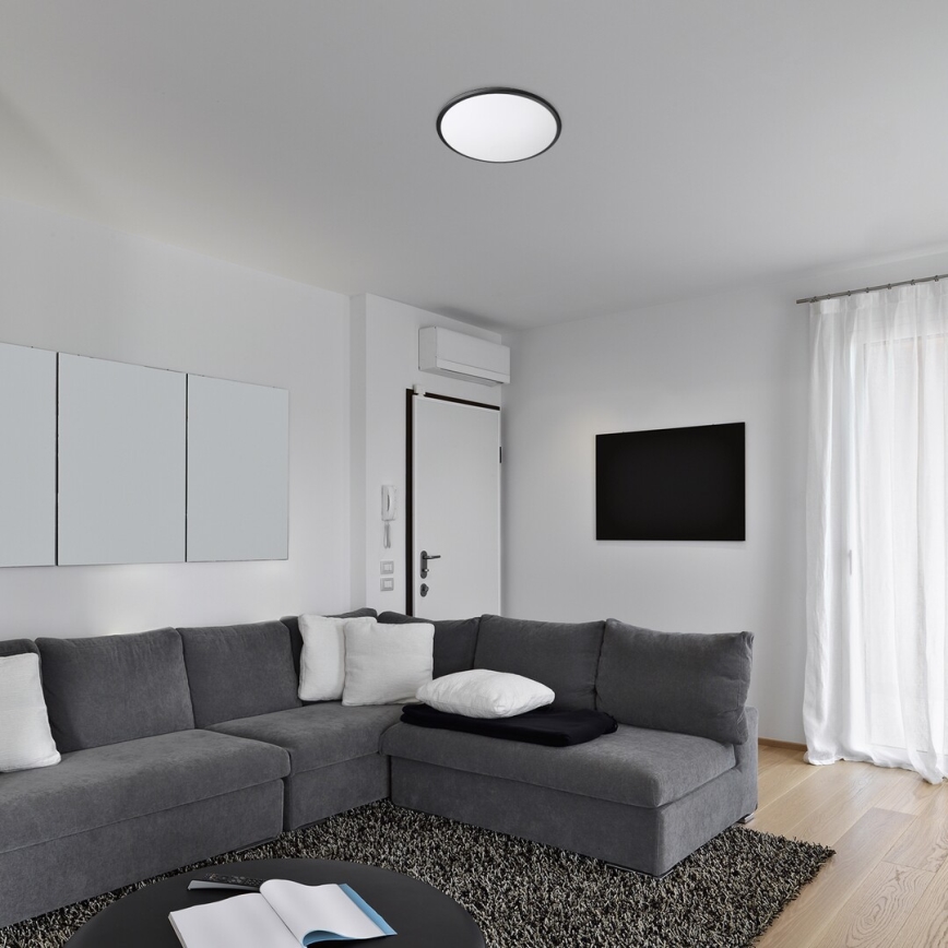 Rabalux - LED Οροφιαίο φωτιστικό LED/18W/230V 3000K μαύρο 27 εκ.