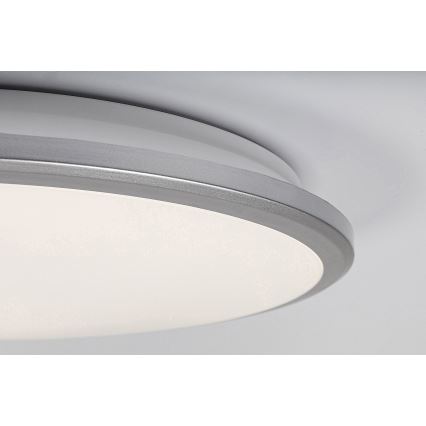 Rabalux - Φωτιστικό οροφής LED LED/18W/230V 4000K ασήμι 27 cm