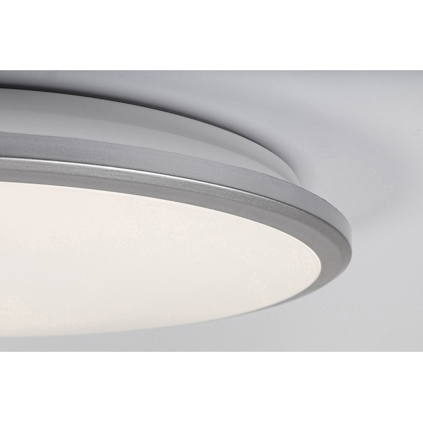 Rabalux - Φωτιστικό οροφής LED LED/18W/230V 4000K ασήμι 27 cm