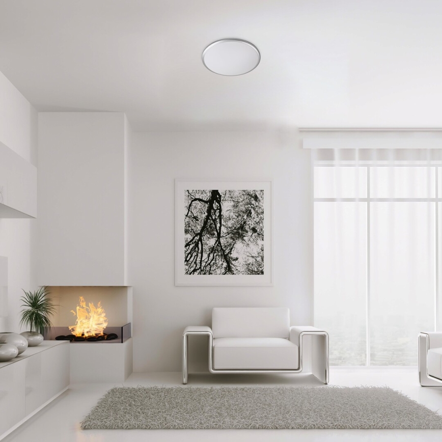 Rabalux - LED Οροφωτιστικό LED/45W/230V 4000K ασημί 48 εκ.