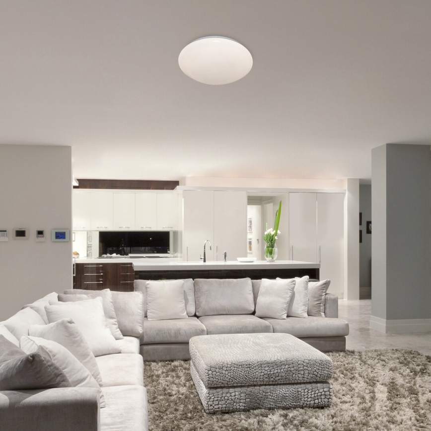 Rabalux - Φωτιστικό οροφής LED με αισθητήρα LED/24W/230V IP44 4000K διάμετρος 38 cm