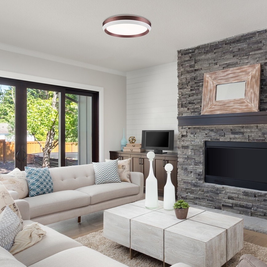 Rabalux - Φωτιστικό οροφής LED, 24W/230V, 3000K, Ø 39 cm