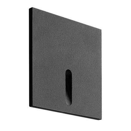 Rabalux - Φωτιστικό σκάλας LED LED/3W/230V 3000K μαύρο