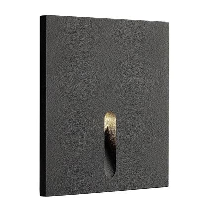 Rabalux - Φωτιστικό σκάλας LED LED/3W/230V 3000K μαύρο