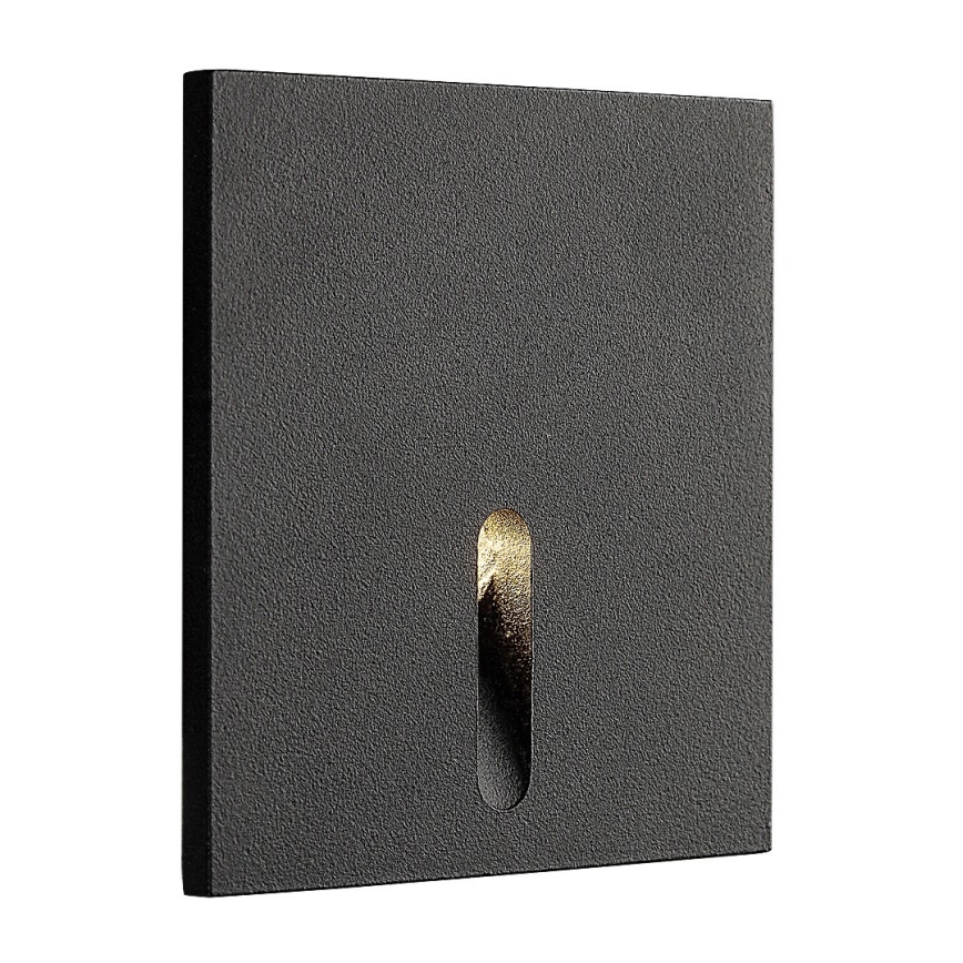 Rabalux - Φωτιστικό σκάλας LED LED/3W/230V 3000K μαύρο