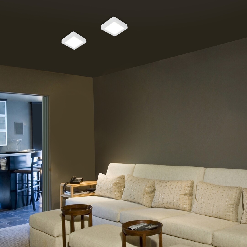 Rabalux - Φωτιστικό οροφής LED LED/15W/230V 4000K 16x16 cm λευκό
