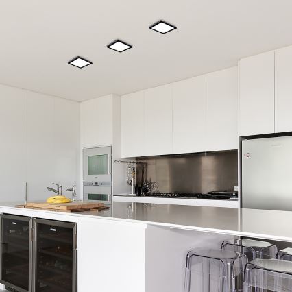 Rabalux - Φωτιστικό οροφής LED LED/15W/230V 4000K 16x16 cm μαύρο