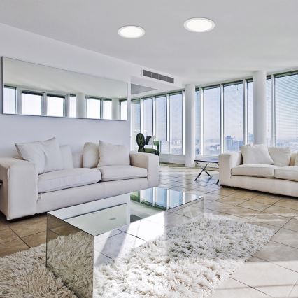 Rabalux - Χωνευτό Φωτιστικό LED LED/18W/230V διάμετρος 22 cm λευκό