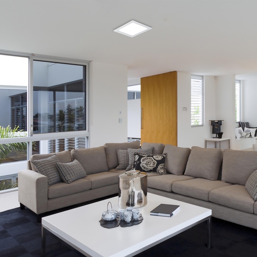 Rabalux - Χωνευτό Φωτιστικό LED LED/12W/230V 17x17 cm λευκό