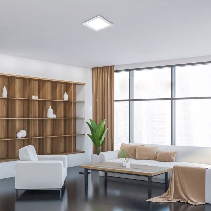 Rabalux - Χωνευτό Φωτιστικό LED LED/18W/230V 22x22 cm λευκό