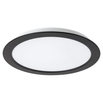 Rabalux - Χωνευτό Φωτιστικό LED LED/18W/230V διάμετρος 22 cm μαύρο