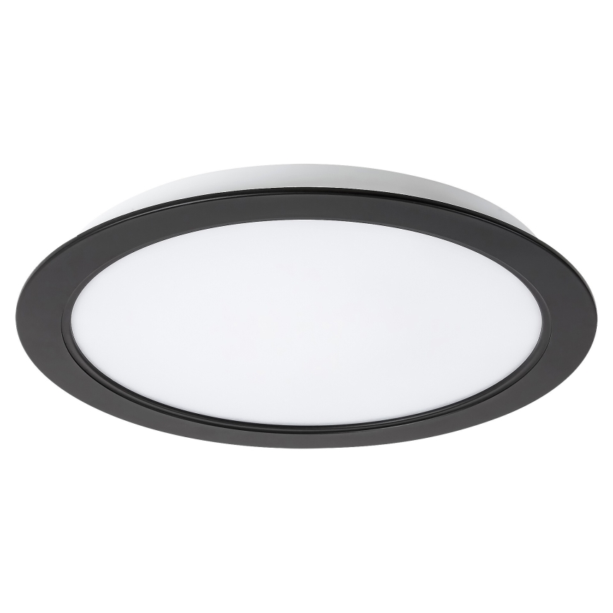 Rabalux - Χωνευτό Φωτιστικό LED LED/18W/230V διάμετρος 22 cm μαύρο