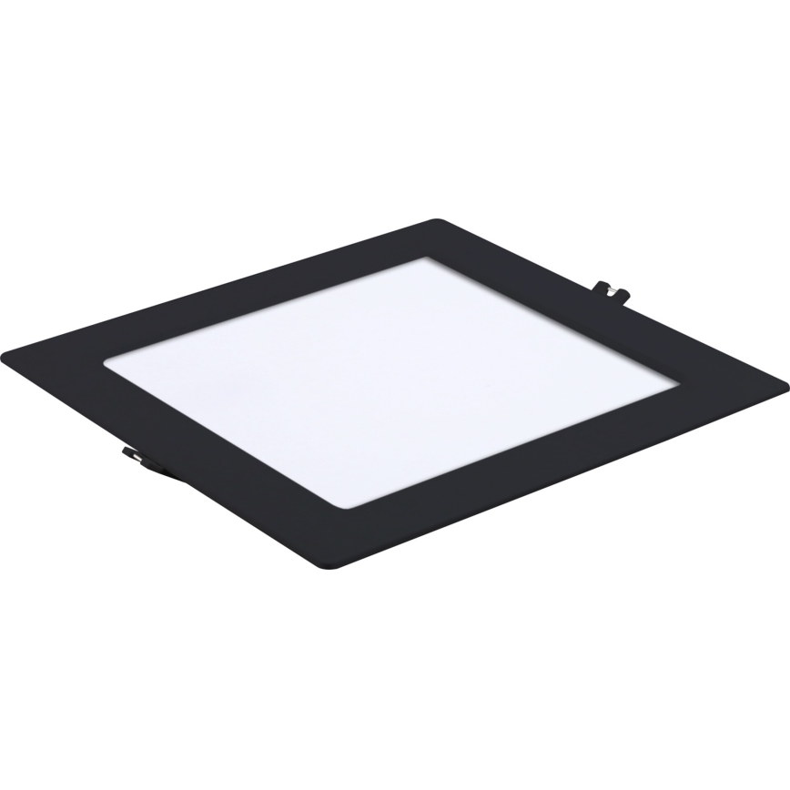 Rabalux - Χωνευτό Φωτιστικό LED LED/18W/230V 22x22 cm μαύρο