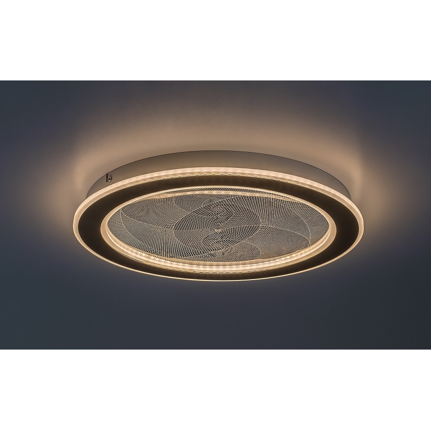 Rabalux - Ρυθμιζόμενο φωτιστικό οροφής LED/24W/230V 3000-6500K διάμ. 40 cm + τηλεχειριστήριο