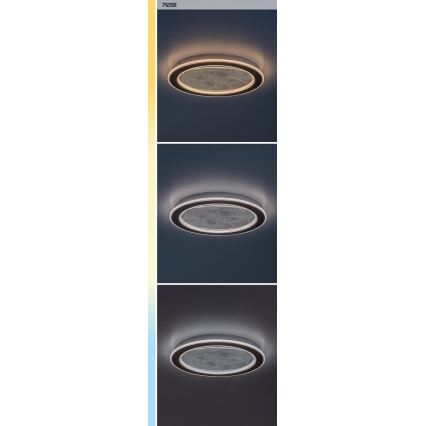 Rabalux - Ρυθμιζόμενο φωτιστικό οροφής LED/24W/230V 3000-6500K διάμ. 40 cm + τηλεχειριστήριο