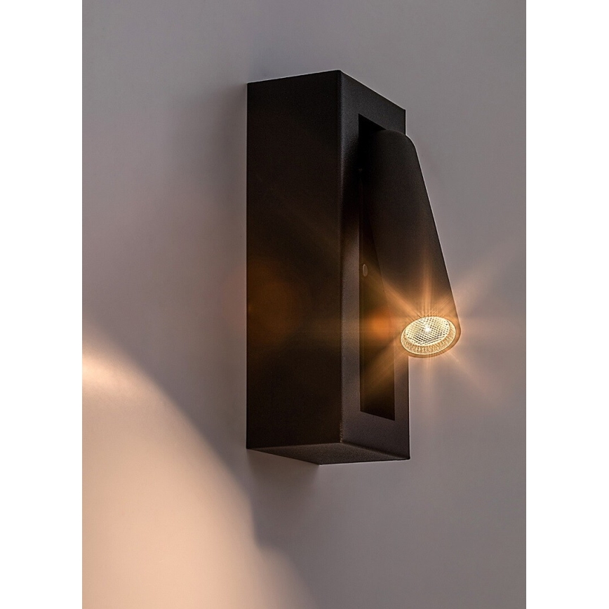 Rabalux - Φωτιστικό σποτ τοίχου LED LED/4W/230V μαύρο