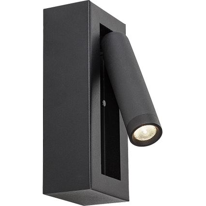Rabalux - Φωτιστικό σποτ τοίχου LED LED/4W/230V μαύρο