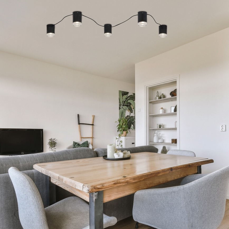 Rabalux - Φωτιστικό οροφής 5xG9/28W/230V