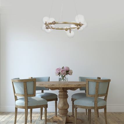 Rabalux - Κρεμαστό φωτιστικό οροφής 11xG9/28W/230V