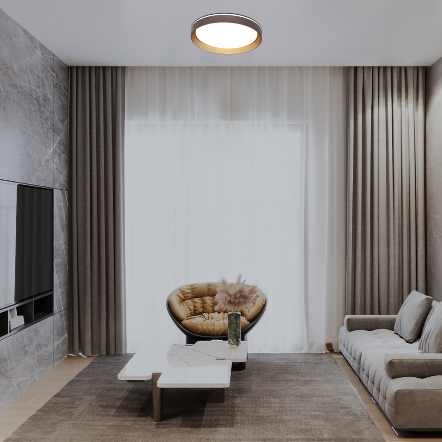 Rabalux - LED Dimmable φωτιστικό οροφής LED/48W/230V 3000-6500K + τηλεχειριστήριο