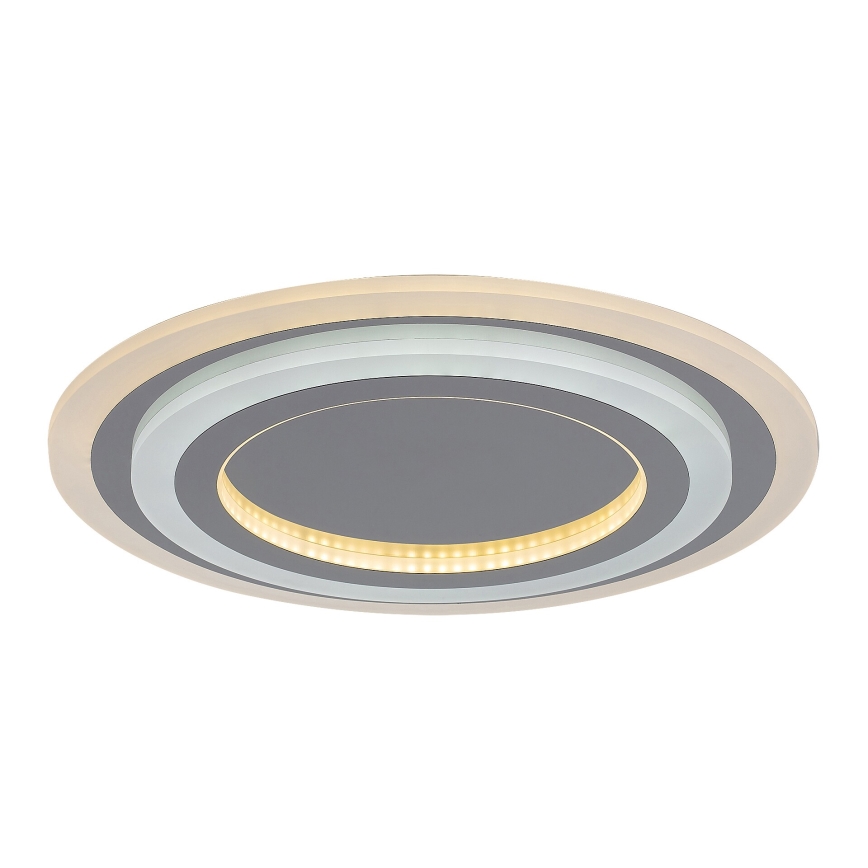Rabalux - LED Dimmable φωτιστικό οροφής LED/56W/230V 3000/4000/6000K ματ χρώμιο + τηλεχειριστήριο