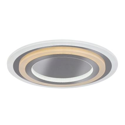 Rabalux - Ρυθμιζόμενο φωτιστικό οροφής LED/56W/230V 3000/4000/6000K ματ χρώμιο + τηλεχειριστήριο διάμ. 45 cm