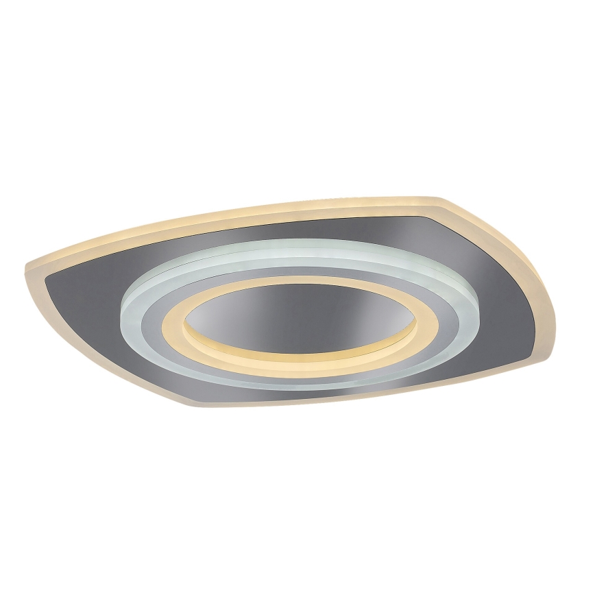 Rabalux - LED Dimmable φωτιστικό οροφής LED/60W/230V 3000/4000/6000K ματ χρώμιο + τηλεχειριστήριο