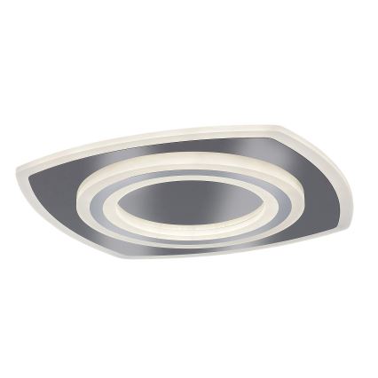 Rabalux - LED Dimmable φωτιστικό οροφής LED/60W/230V 3000/4000/6000K ματ χρώμιο + τηλεχειριστήριο