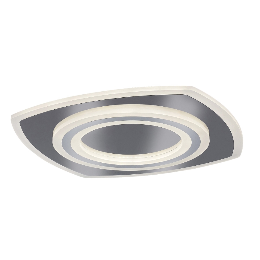 Rabalux - LED Dimmable φωτιστικό οροφής LED/60W/230V 3000/4000/6000K ματ χρώμιο + τηλεχειριστήριο